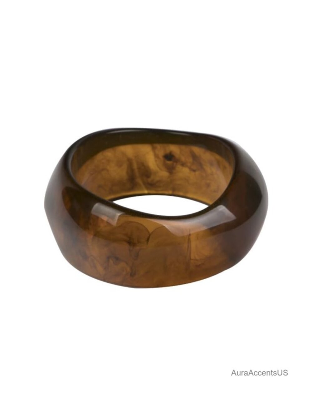 Chunky Acrylic Resin Bangle Statement Bracelet for Women